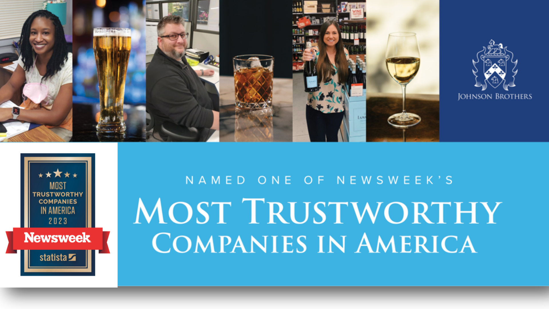 Johnson Brothers Recognized as a 2023 Most Trustworthy Company in America by Newsweek