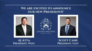 Johnson Brothers Announces Key Leadership Promotions