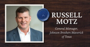Johnson Brothers Appoints Russell Motz as General Manager of Texas